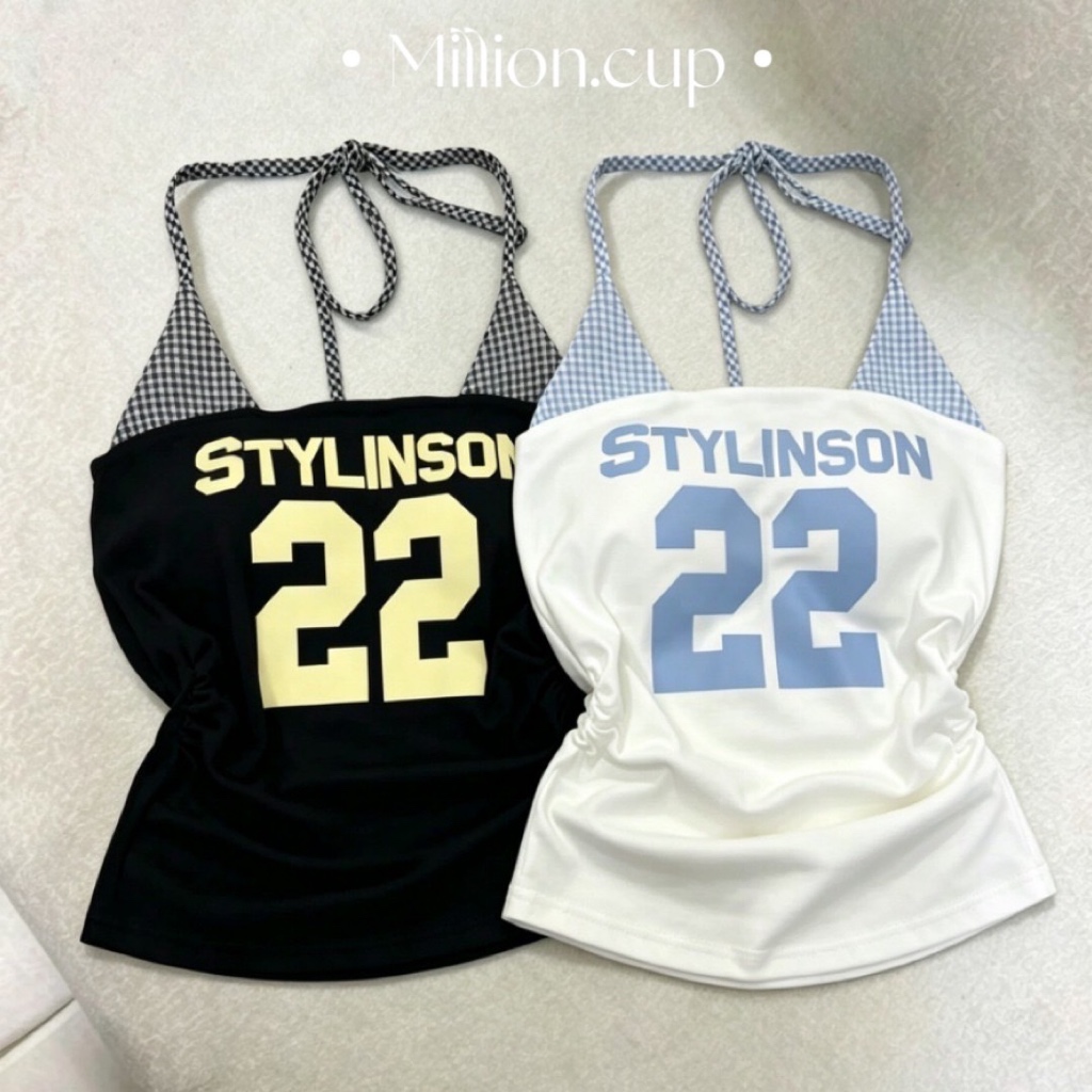 เสื้อคล้องคอสไตล์วินเทจ เซ็กซี่ คล้องคอแฟชั่น