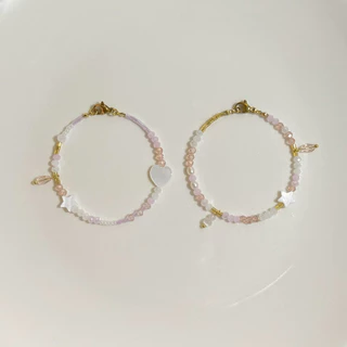 bbluemoons bracelets ✨ กำไลข้อมือเชือก กำไลลูกปัด 🤍