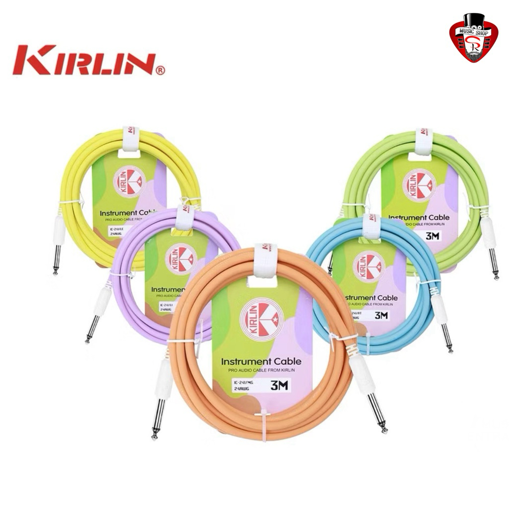 Kirlin สายแจ็ค Kirlin IC-241 Instrument Cable 3 M