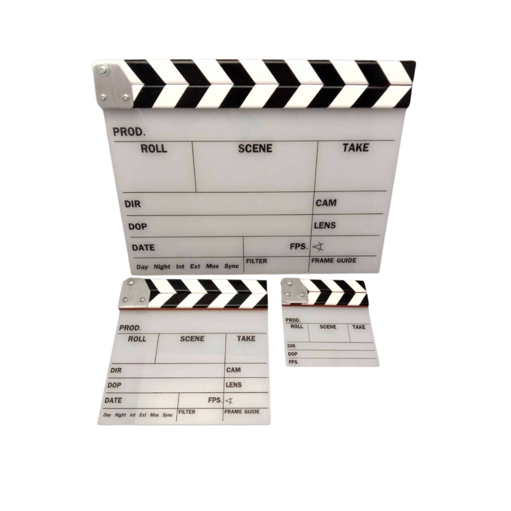 สเลท สำหรับถ่ายหนัง หนังสั้น ละคร series โฆษณา