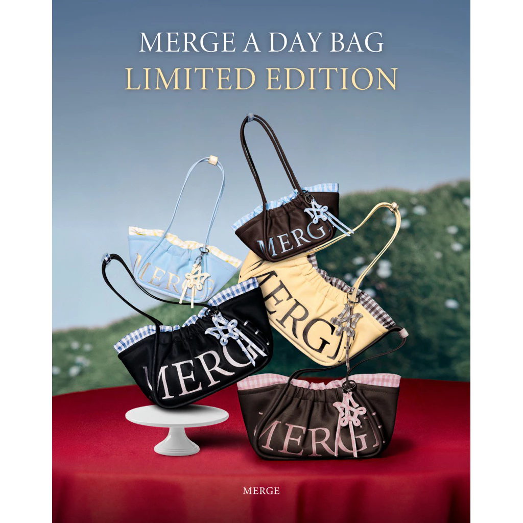 🛸พร้อมส่ง//:Merge A Day Bag mini Short&Large Short ของแท้จากแบรน👜