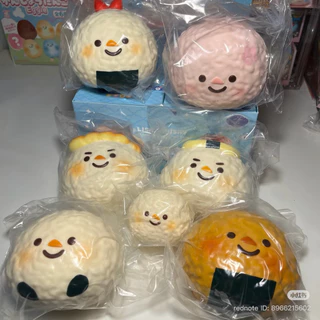 [ 🇹🇭ส่งในไทย ] กล่องสุ่มสกุชชี่ข้าวปั้น ยกBox 6 ชิ้น / Lisa Squishy