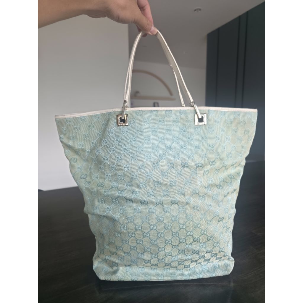 GUCCI GG Canvas tote กระเป๋ามือสองแท้ 💯