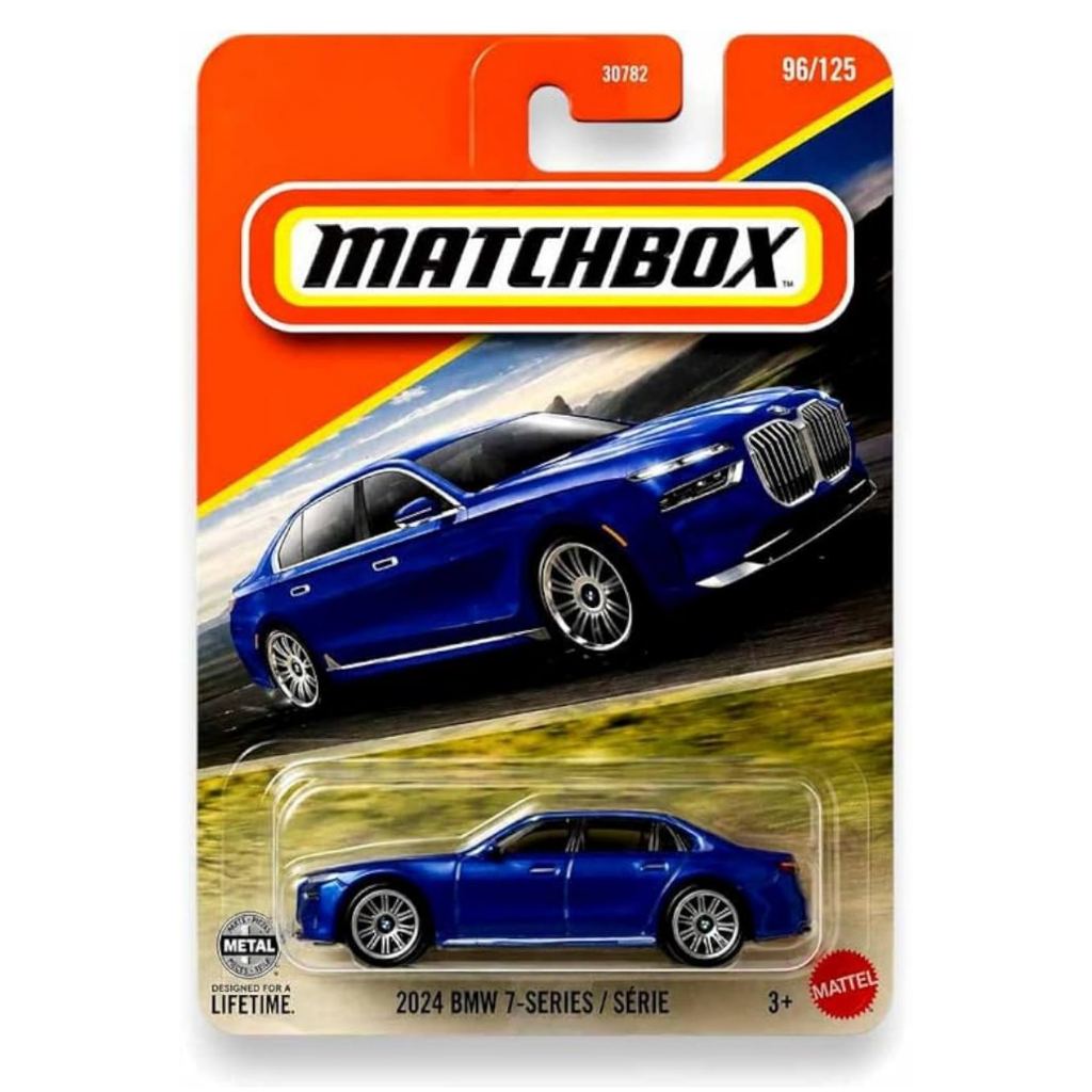 MATCHBOX : รุ่น BMW 7-SERIES โมเดลรถเหล็ก ของเล่น ของสะสม ลิขสิทธิ์แท้ (ในร้านมีให้เลือกมากกว่า500แบบ) MB2A1