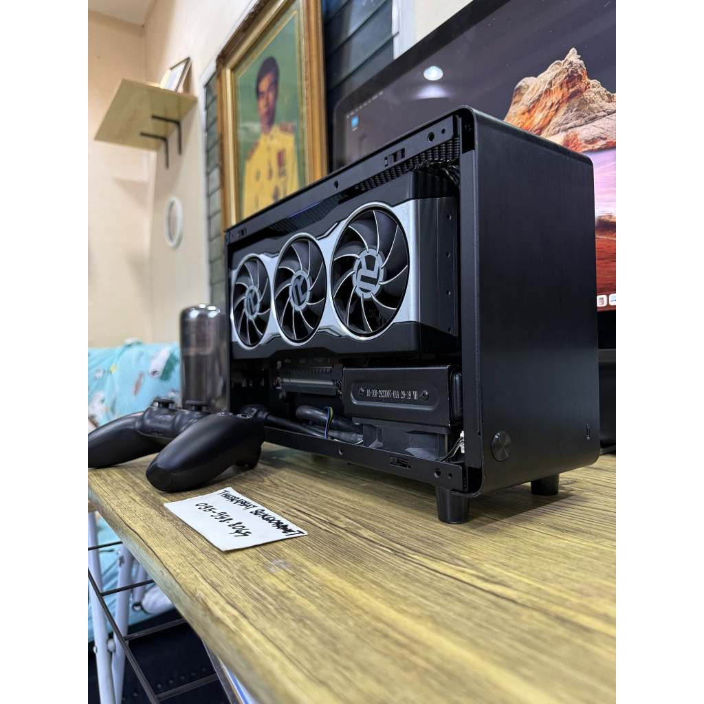 IntelUltra7 270K+/B860i/DDR5 64GB/M.2 1TB/RADEON RX6900XT/750W/DAN SFX A4 Case