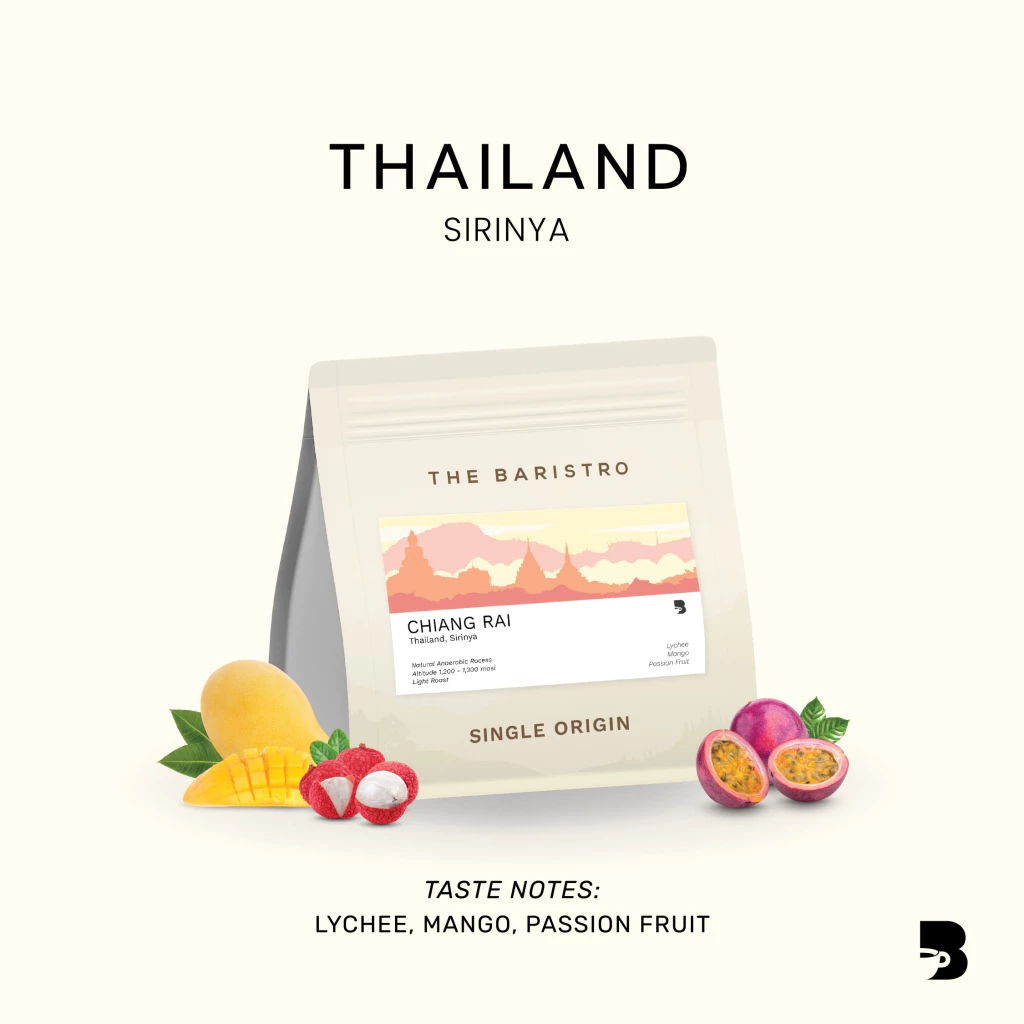 เมล็ดกาแฟ คั่วอ่อน - Thailand Sirinya Amarone