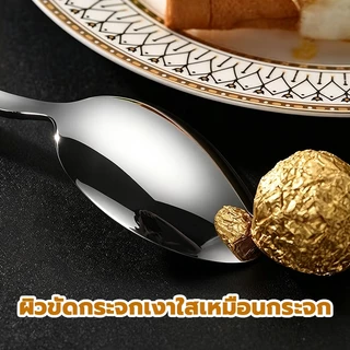 ✨ ช้อนส้อมมีดสเต็ก เกรดอาหาร 304 สแตนเลส หนาพิเศษ ลายค้อนมังกร ครบชุด ใช้ในบ้าน ร้านสเต็ก กันสนิม