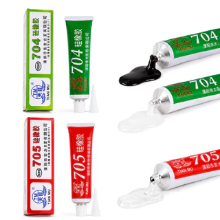 [พร้อมส่งจากไทย] กาวซิลิโคนระบายความร้อน 704 กันน้ำ ติดดี ทนความร้อน