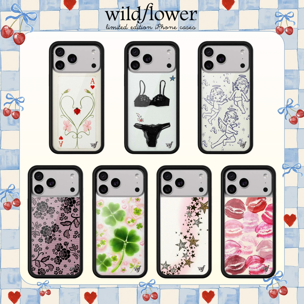 (ของแท้ 100%) Wildflower Phone Case เคสโทรศัพท์