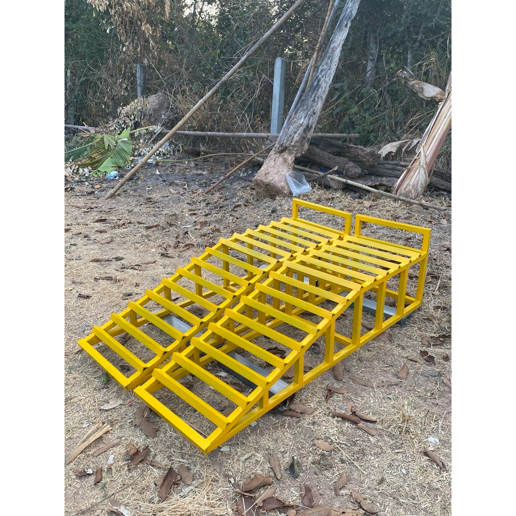 Car Ramp รองยกล้อ Ramp ยกรถ ก35xส25xย120 ซม. บันไดยกรถยนต์ ยกระดับรถยนต์ให้สูงขึ้น ตรวจเช็คช่วงล่าง 