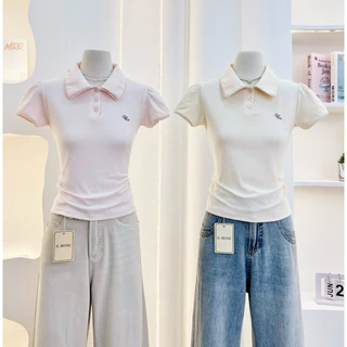 G-rose เสื้อคอปกแขนตุ๊กตา