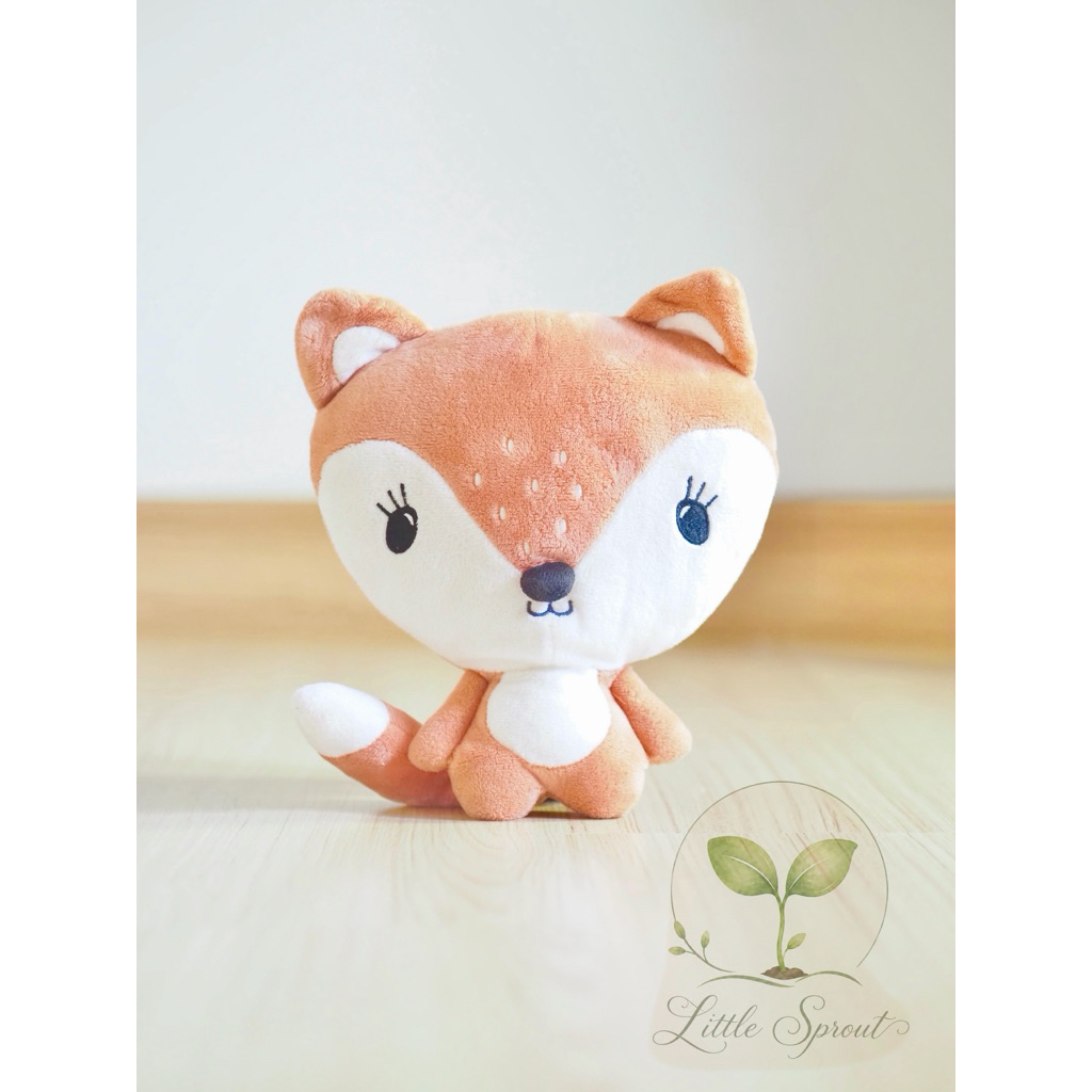 H&M Home Fox Plush 🦊 ตุ๊กตาสุนัขจิ้งจอก แบรนด์ H&M Home สภาพสวย ใหม่