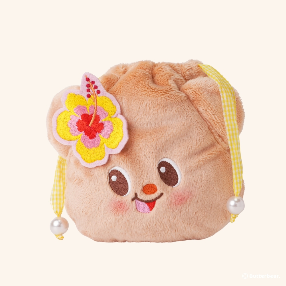 ถุงผ้าบัตเตอร์รี่ซัมเมอร์ (Buttery Summer Drawstring Bag)