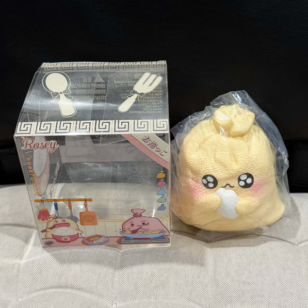 (ของแท้/มือ1) หายาก Rosey Sack Bag Squishy สกุชชี่โรซี่ ถุงกระสอบตาแป๋ว เนื้อดี นุ่ม สโลว์