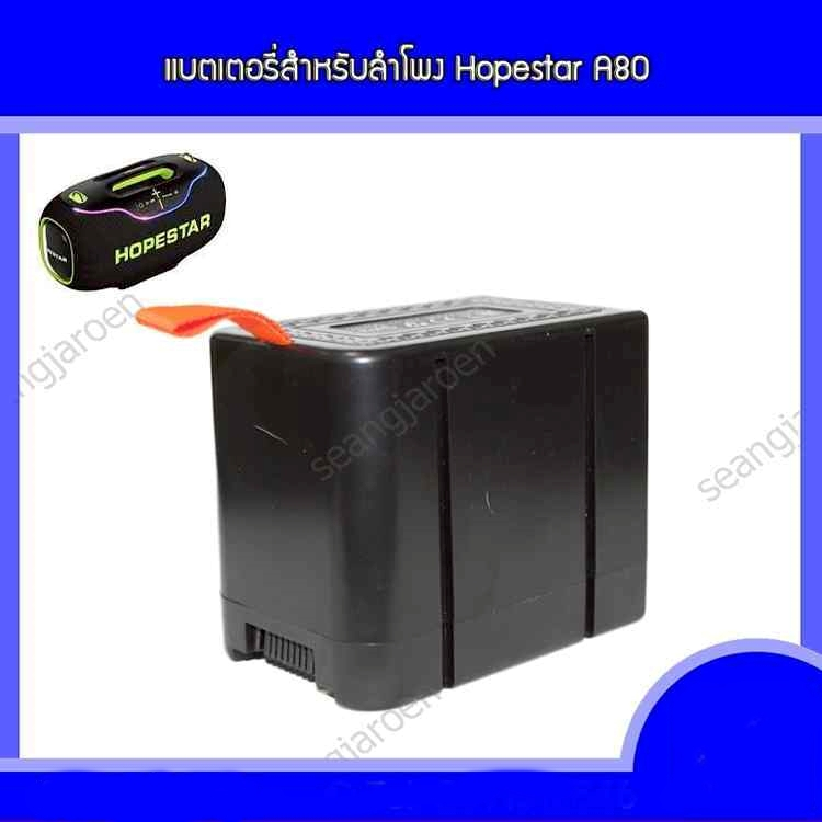 แบตเตอรี่สำหรับลำโพง HOPESTAR A80 A60 Ultra