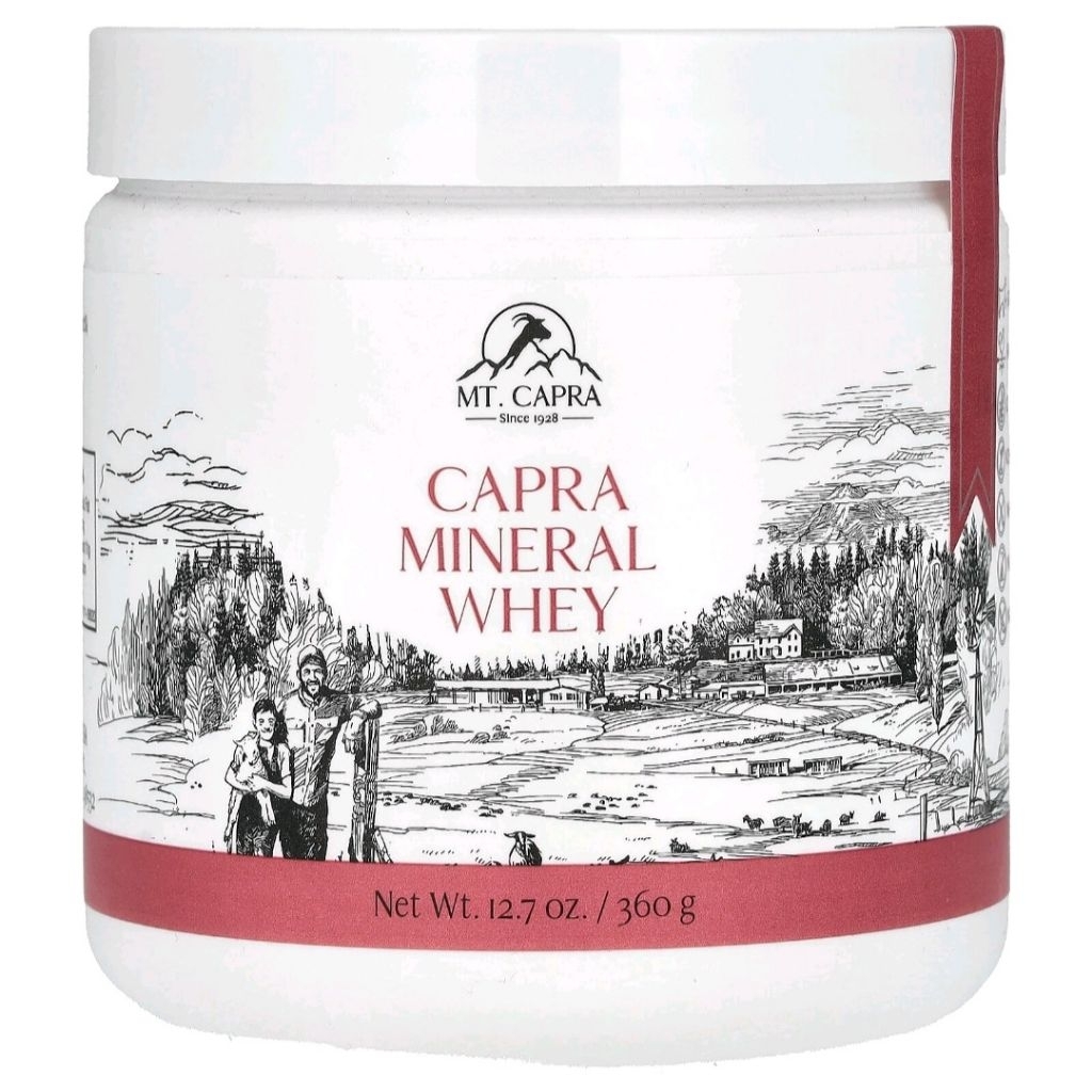 Mt. Capra, Capra Mineral Whey, 12.7 0z (360 g)