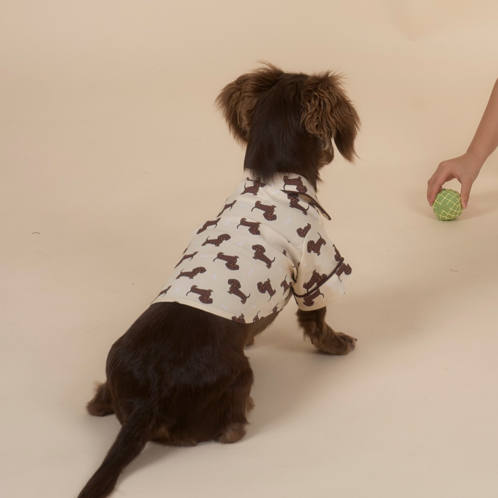Pet Cotton Shirt เสื้อเชิ้ตสัตว์เลี้ยงผ้าคอตตอน รูปที่ 8