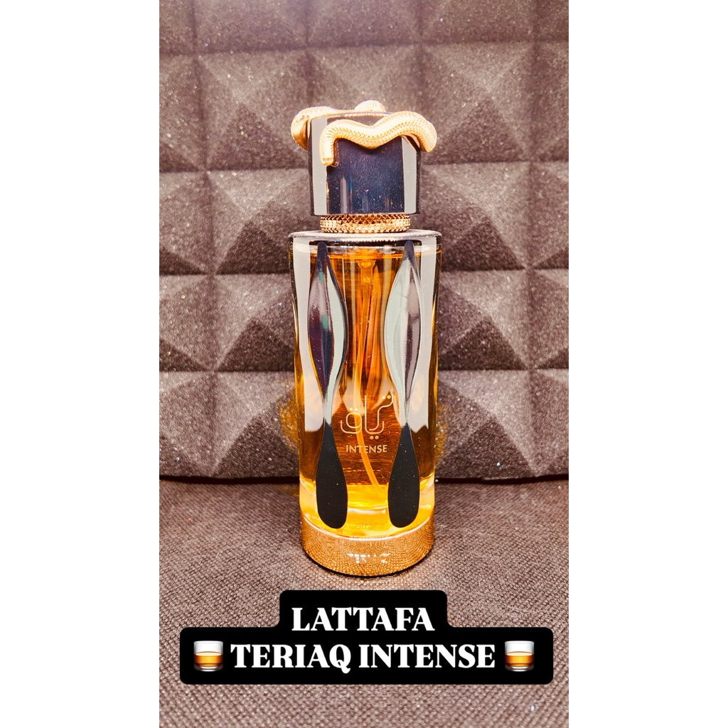 LATTAFA TERIAQ INTENSE PERFUME SAMPLE น้ำหอมแบ่งขาย 2ml, 3ml, 5ml, 10ml