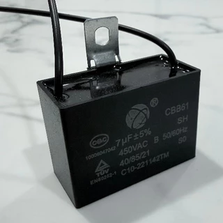Star คาปาซิเตอร์ CBB61 แคปรันพัดลม แคปพัดลม พัดลมแอร์ แบบสาย 1uF-8uF 450V พรีเมี่ยม ประกัน2ปี