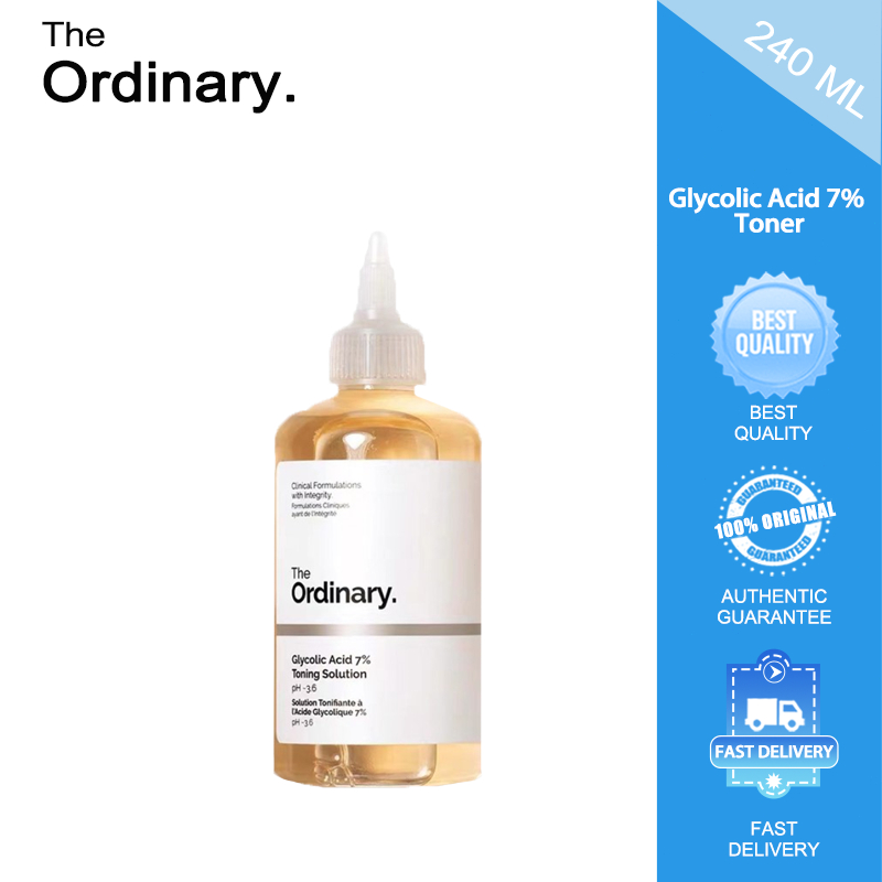 โทนเนอร์ผลัดเซลล์ผิว THE ORDINARY Glycolic Acid 7% Exfoliating Toner 240ml