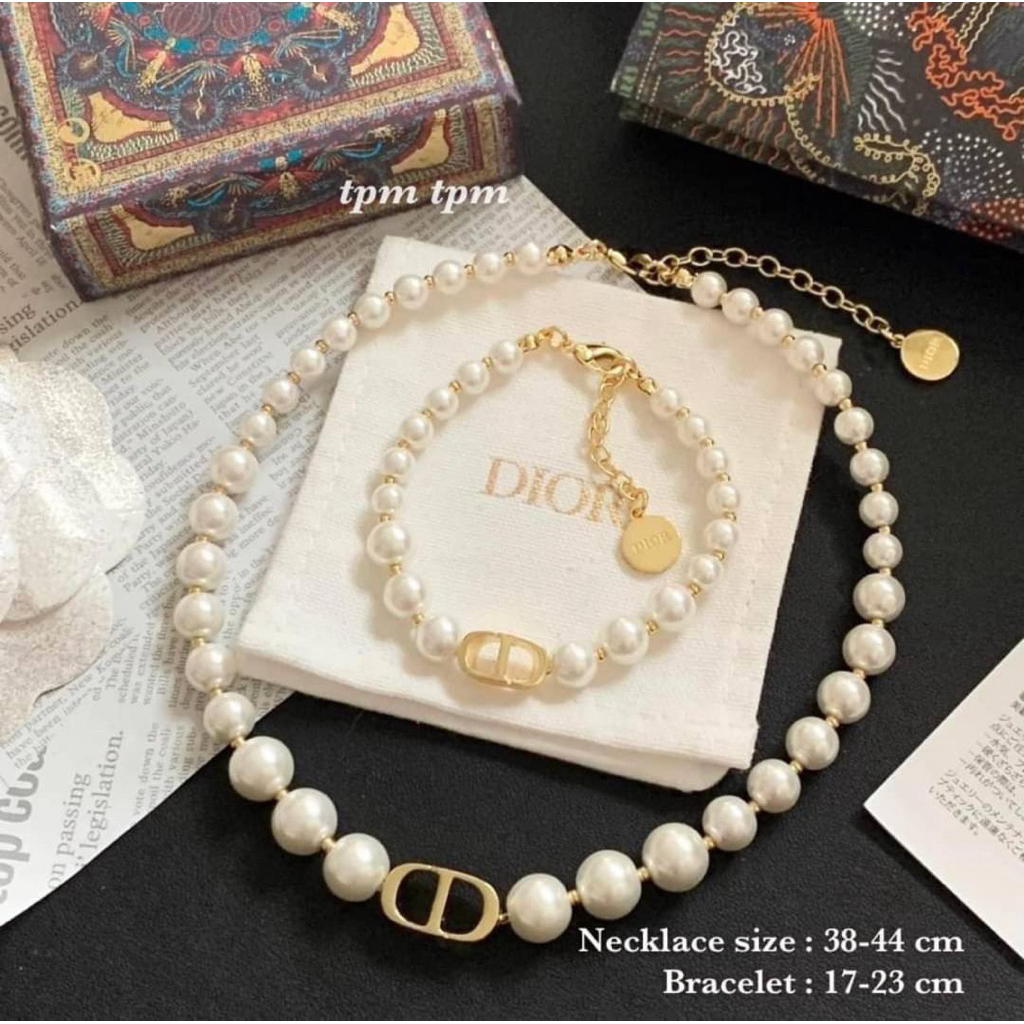 สร้อยข้อมือ สร้อยคอ D งานสวย dnl dbl