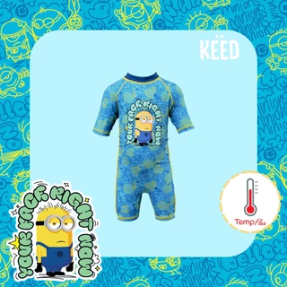 ✨NEW✨ KEED X Minions & Monsters ชุดว่ายน้ำเด็กผู้ชาย ควบคุมอุณหภูมิ บอดี้สูท (TempFlex)