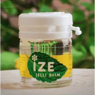 [ยกแพ็ค 12ขวด] ล็อตใหม่ ส่งไว✨✅ ไอซ์ เจลลิ บาล์ม Ize Jelli balm ไอซ์ ยาดม น้ำมันหอม เจลใส คัดจมูก ไอซ์ เจลลิบาล์ม 7g.