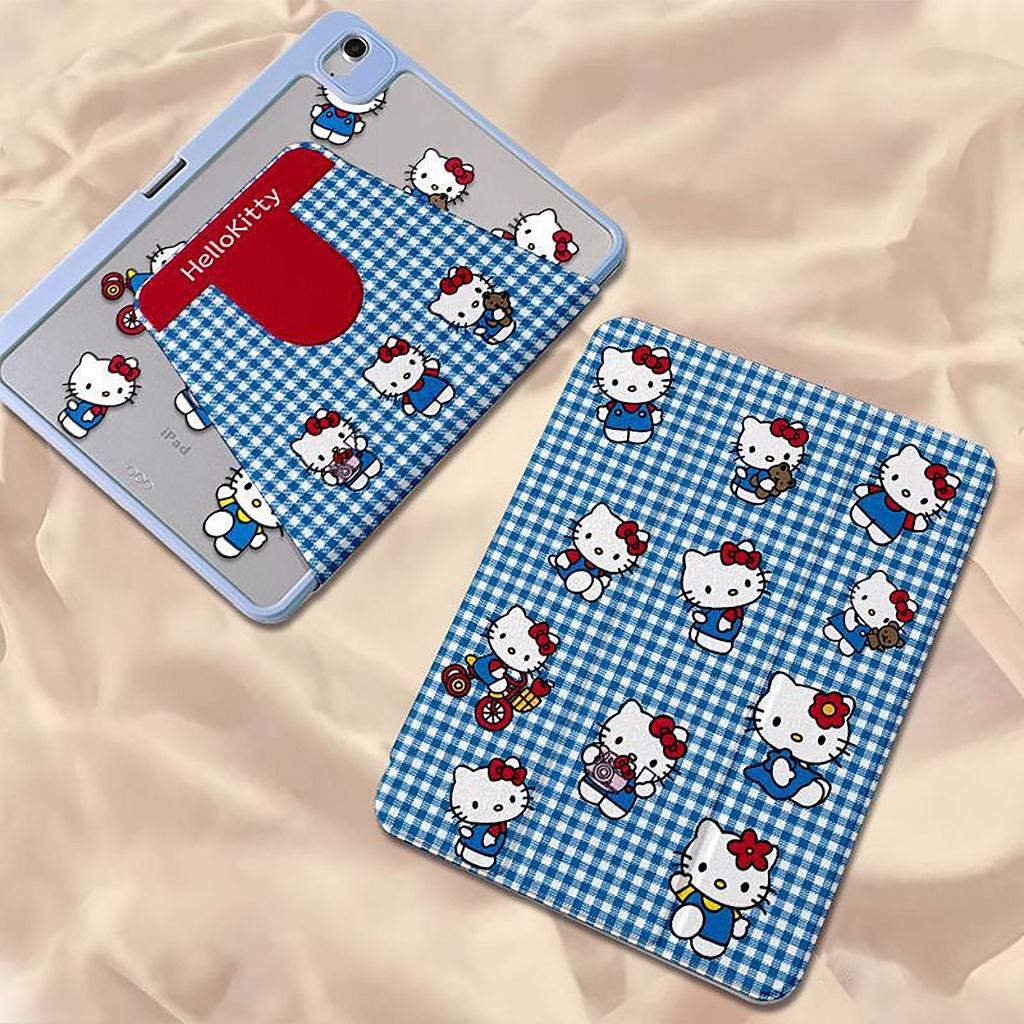 ⭐พร้อมส่ง⭐เคส Samsung Tab S9 S9+ S9FE A9+ ที่ใส่ปากกา Hello Kitty เคส สำหรับ Samsung S10 S10FE S8 A9