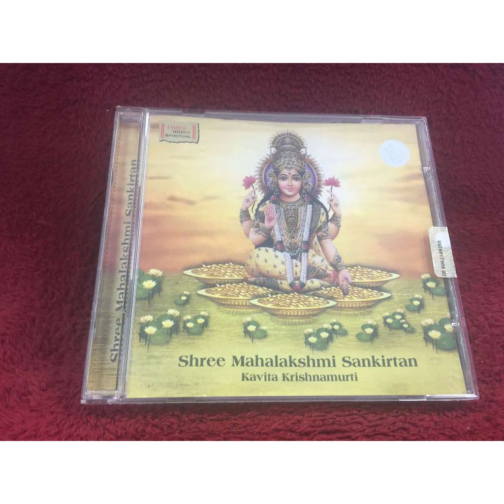 CD Kavita Krishnamurti - Shree Mahalakshmi Sankirtan สภาพตามรูปปก ZA341-152