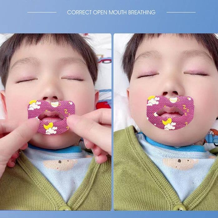 เทปปิดปากสำหรับนอนหลับ สติกเกอร์ป้องกันการกรน รูปที่ 3