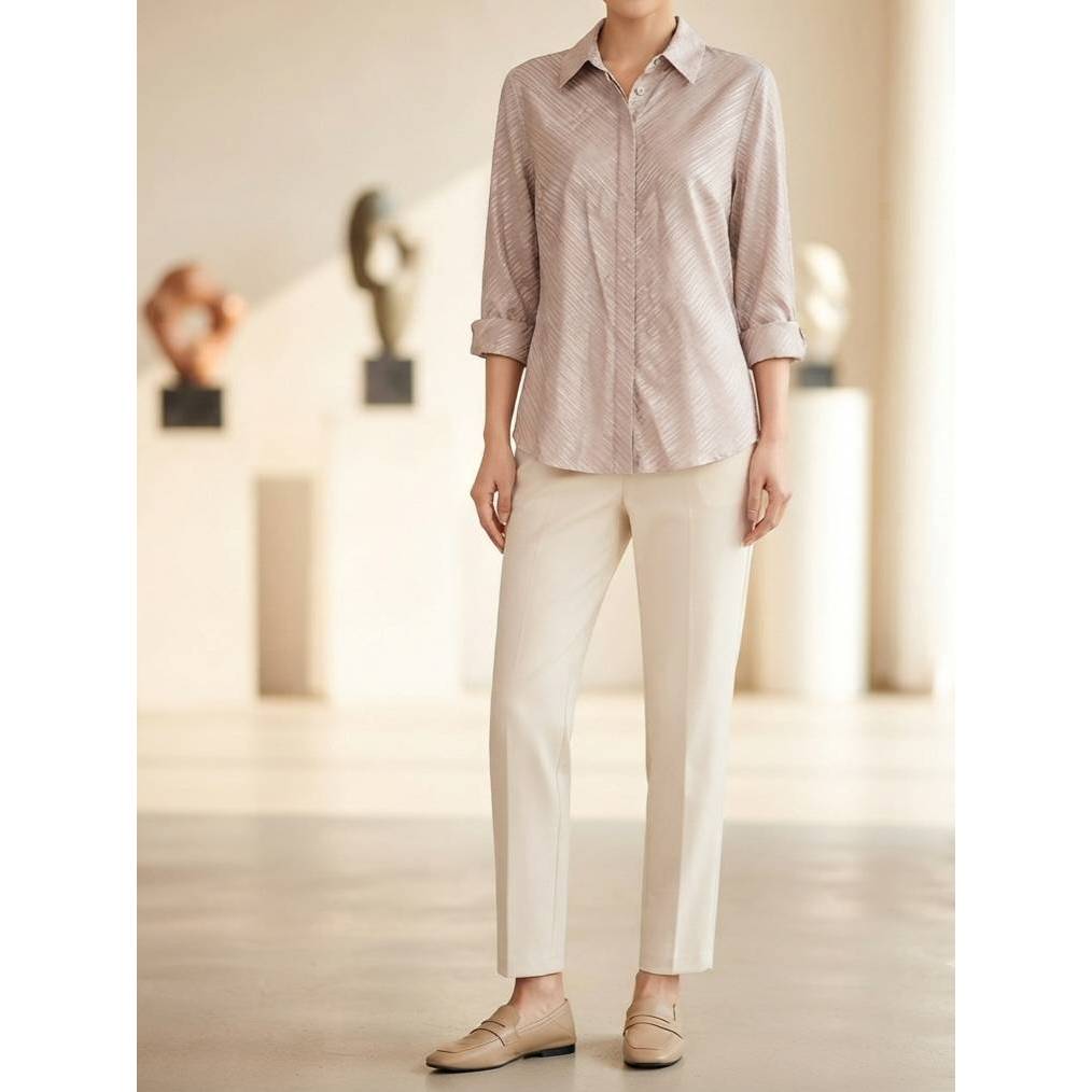 BRB-19เสื้อโพลีคอตตอนไนล่อน Jaclyn Smith XL 48/27
