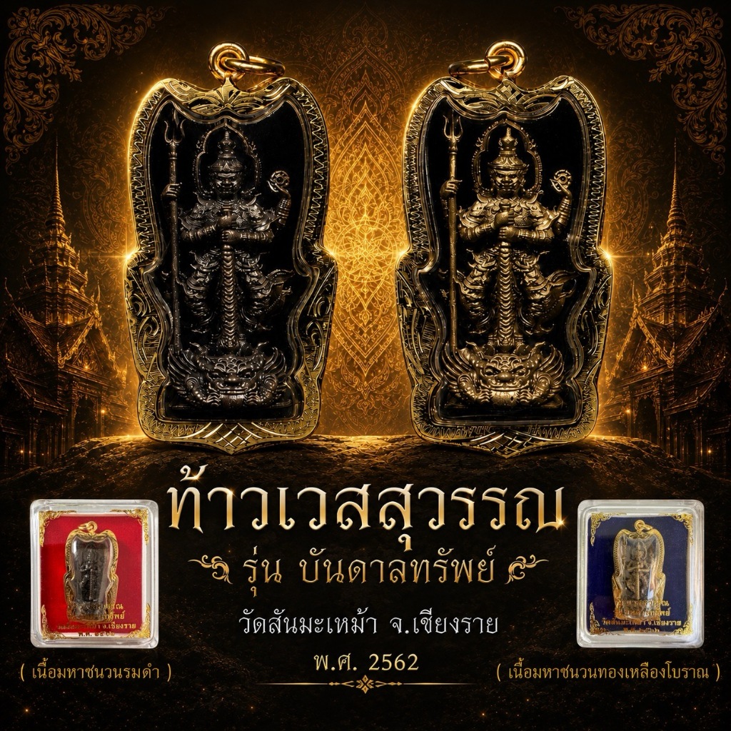 Kingdom Amulet - ท้าวเวสสุวรรณ รุ่น บันดาลทรัพย์ พ.ศ. 2562