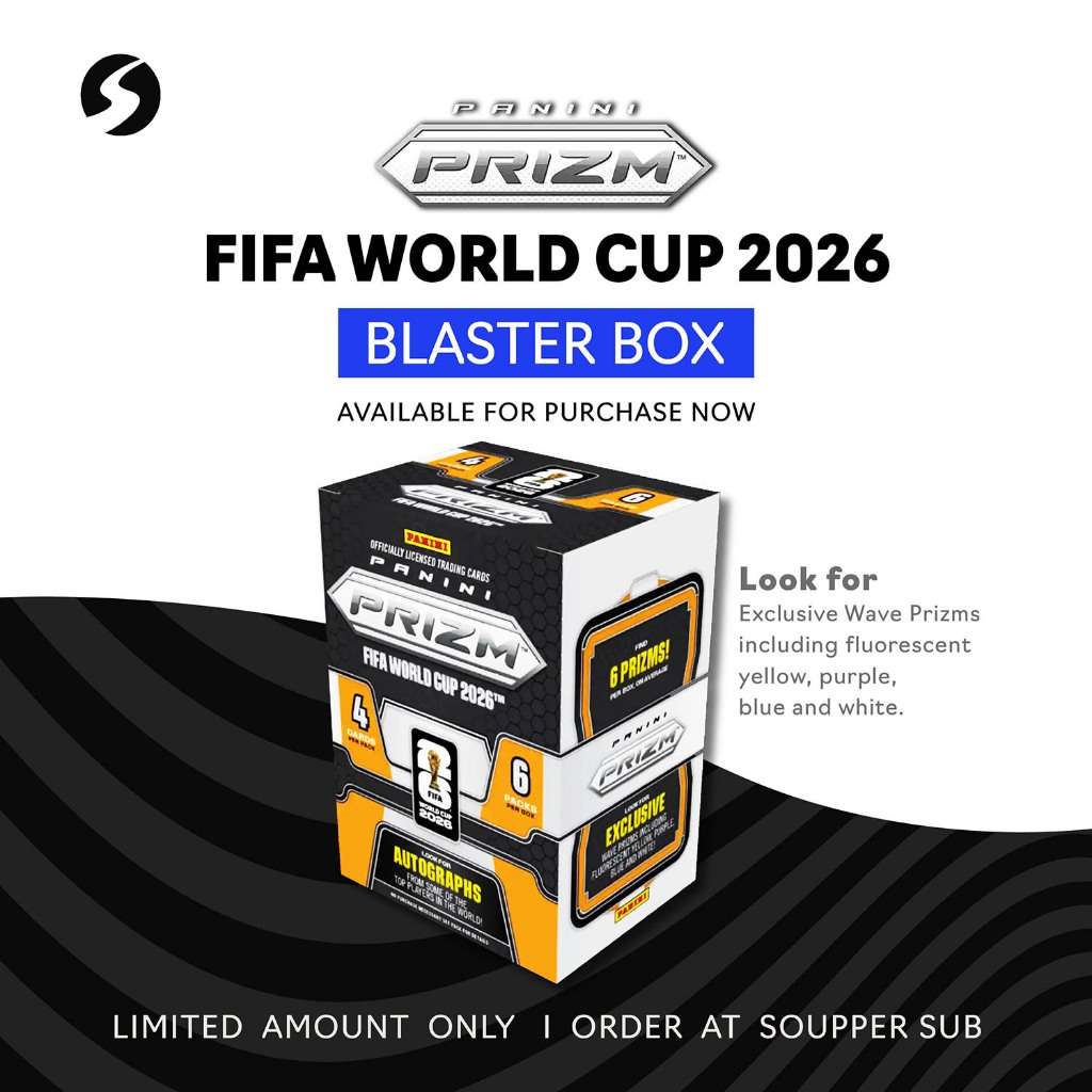 Panini Prizm World Cup 2026 NPP Blaster box (Retail)(กล่องส้ม)