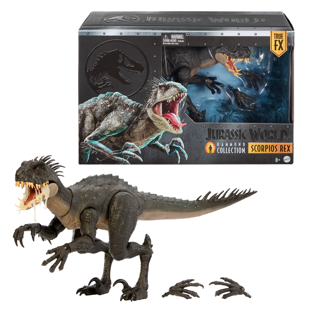 Jurassic World ديناصور سكوربيوس ريكس Hammond Collection — صورة 3