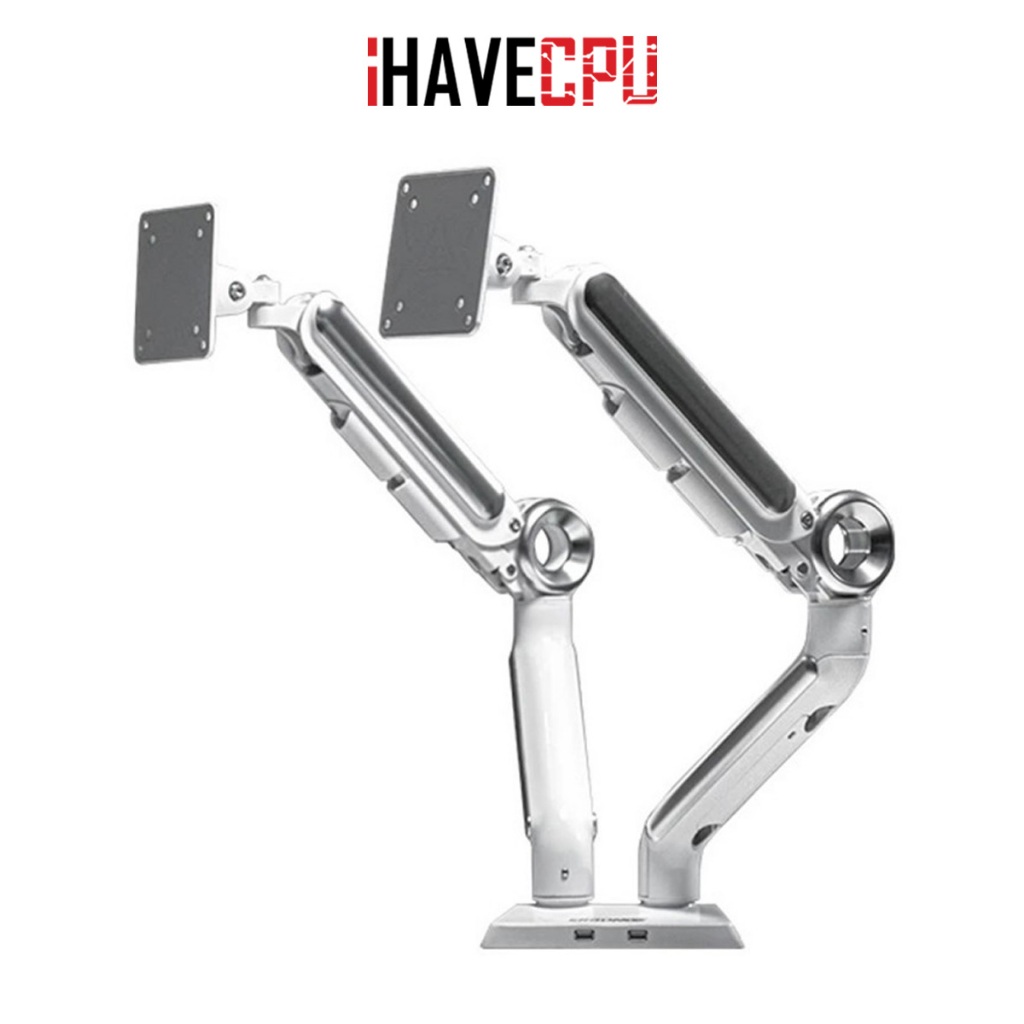 ขายึดจอคอม (monitor arm) iHAVECPU ERGONOZ EGN-ASTRO-D (WHITE)