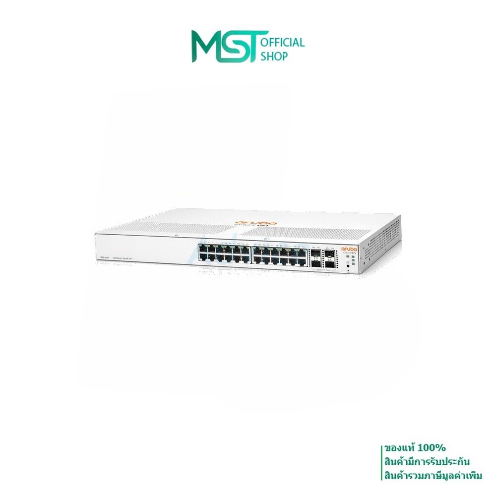 Aruba Instant On 1930 24G 4SFP+ Switch JL682A (24-Port Gigabit 4xSFP+) Smart Managed Layer 2+ 1U Rac