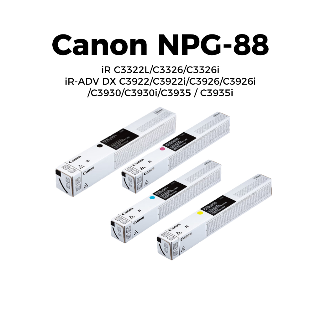Canon NPG-88 Toner Cartridge | Fits C3322L C3326i C3922 C3925 C3926 C3930 C3935 C3330L