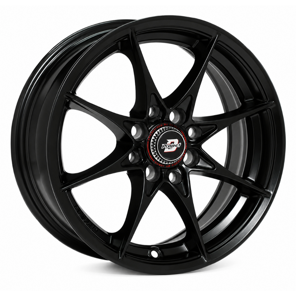 Lenso 91M ขอบ 15x6.5" 4รู100/4รู114.3 ET+35 สี BKW / MKW / HBW