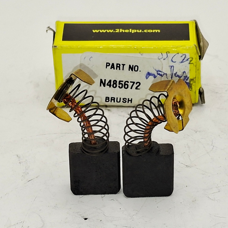 Stanley ชุดแปรงถ่าน เครื่องตัดไฟเบอร์ 14 นิ้ว รุ่น SSC22 ใช้ประกอบงานซ่อมอะไหล่แท้ part no N485672