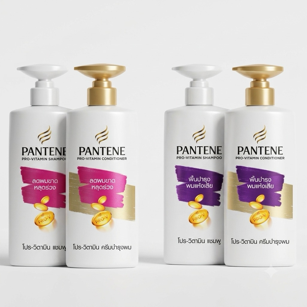 (แพ็คคู่) Pantene แพนทีน โปรวี ฟื้นบำรุงผมแห้งเสียแชมพู 380มล+แพนทีนฟื้นบำรุงผมแห้งเสียครีมนวดผม 380มล