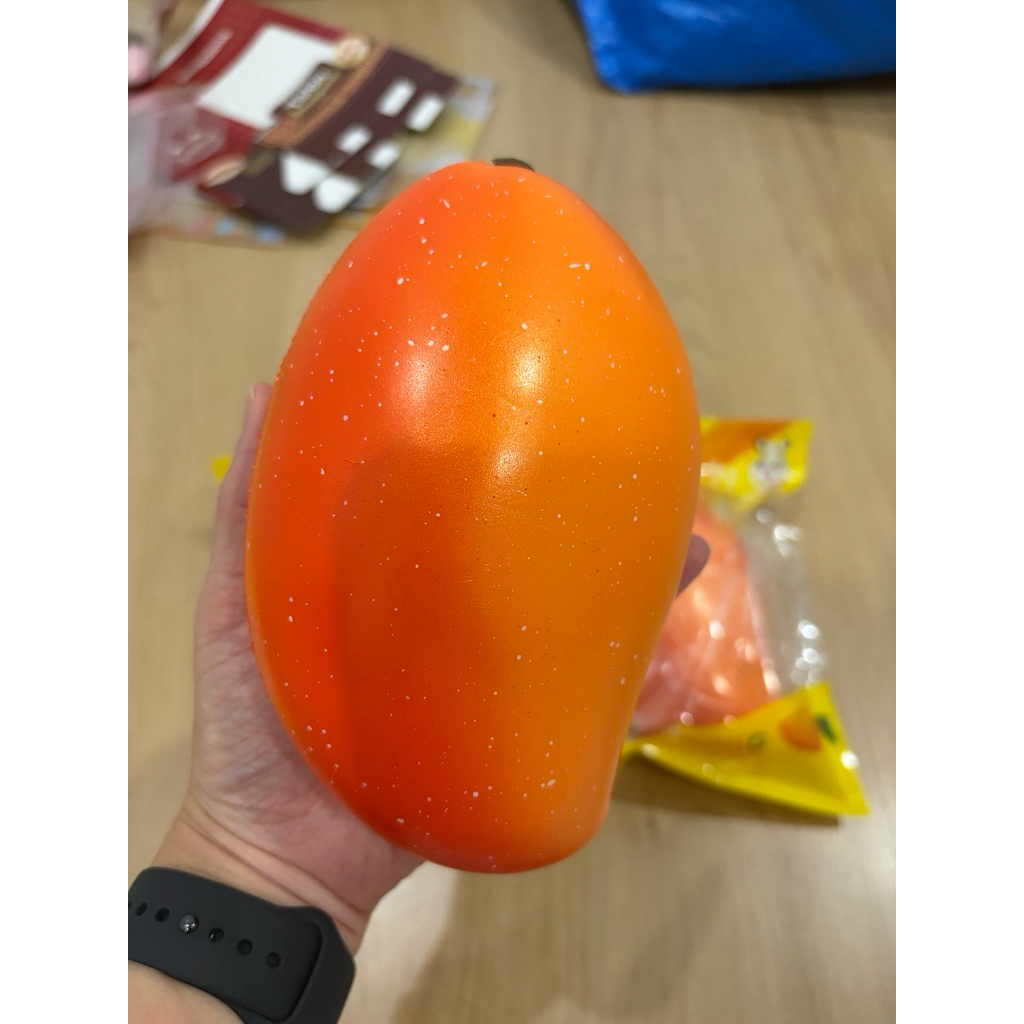 Kiibru Mango Squishy ของแท้ สกุชชี่มะม่วงจัมโบ้ Slow Rising นุ่มมาก ของสะสม Rar
