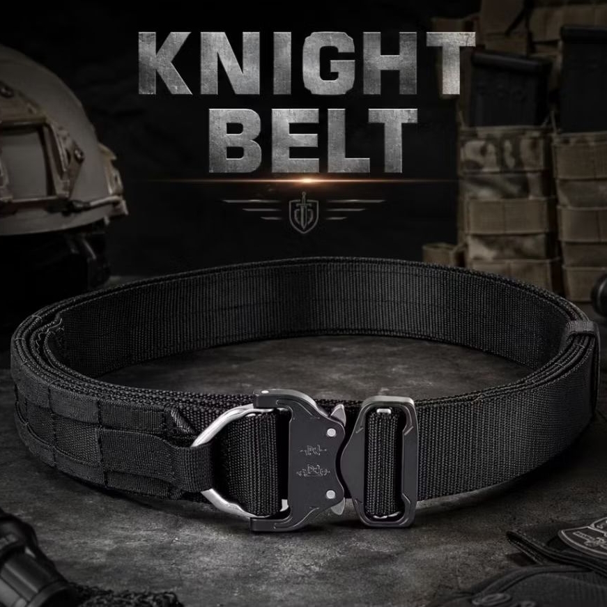 เข็มขัดยุทธวิธี Tactical Belt KNIGHT BELT [WST-BA-22] เข็มขัดยุทธวิธี Tactical Belt Cobra Buckle MOL
