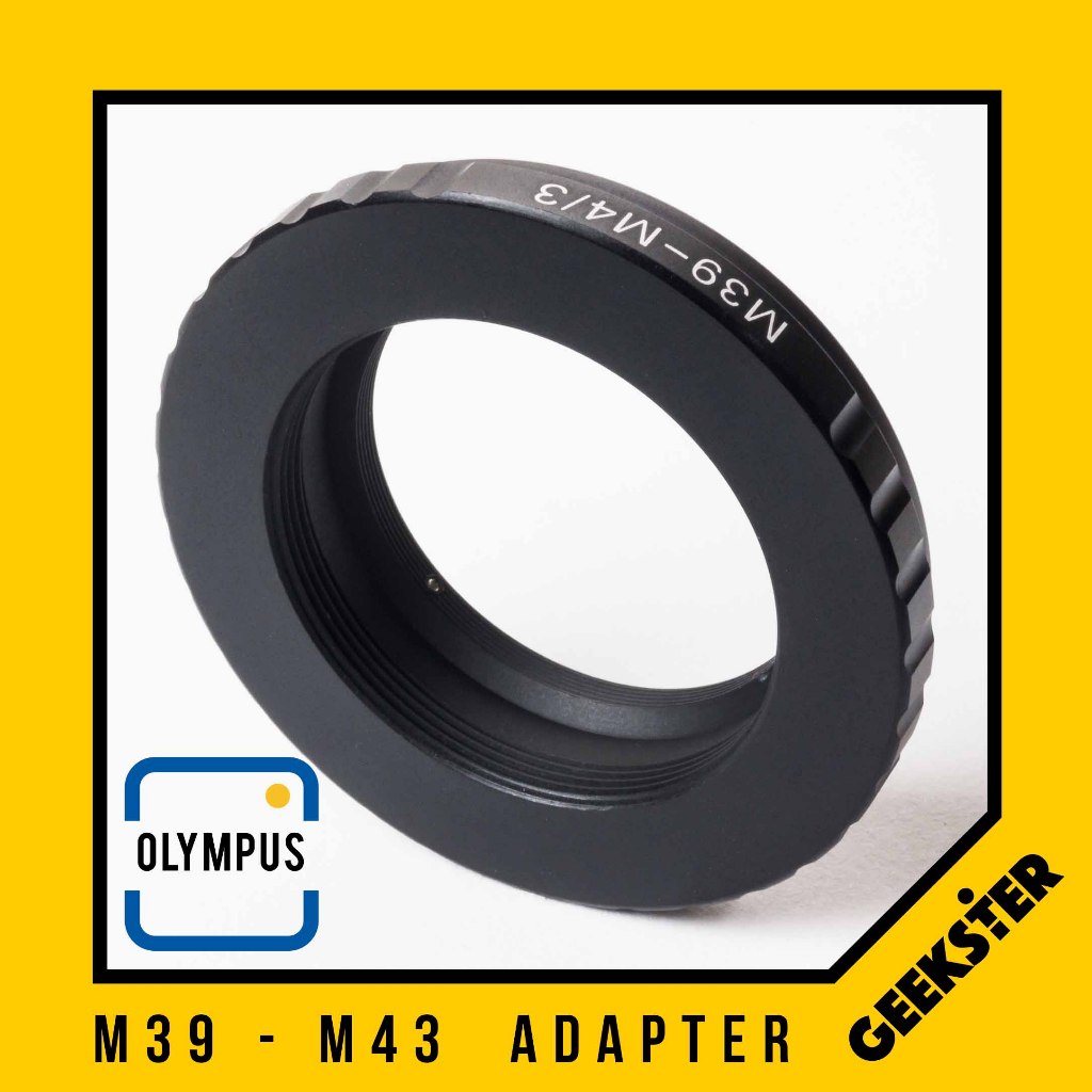 เมาท์แปลง M39 - Olympus Lumix m43 ( m39 ltm l39 - M43 M39-M43 adapter Leica lens mount เลนส์ อะแดปเต