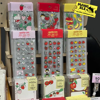 NEW! มีลายใหม่ Fruity club sticker