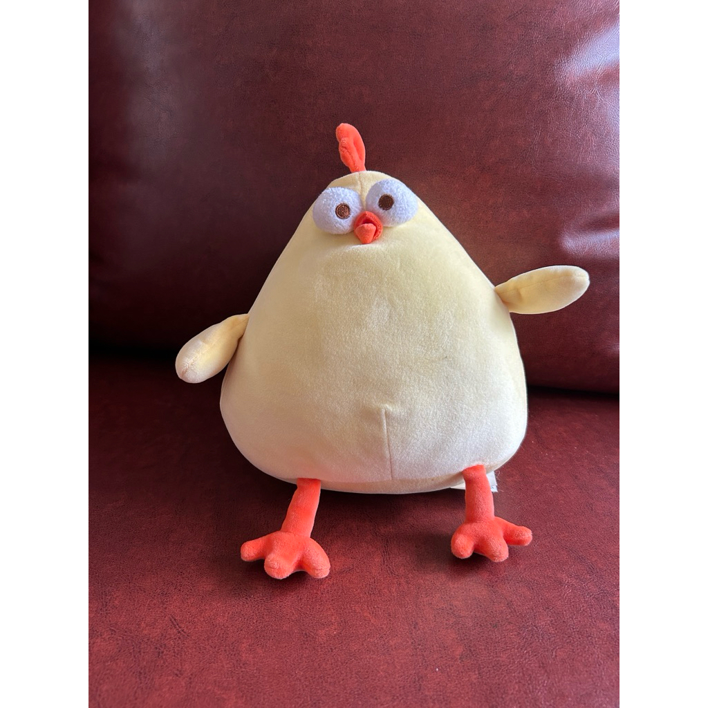 ตุ๊กตาไก่หนุบหนับ (Dundun Chicken) จากซีรีส์สุดฮิต Dundun Series ของแบรนด์ MINISO (สภาพ 95%) คัดพิเศ