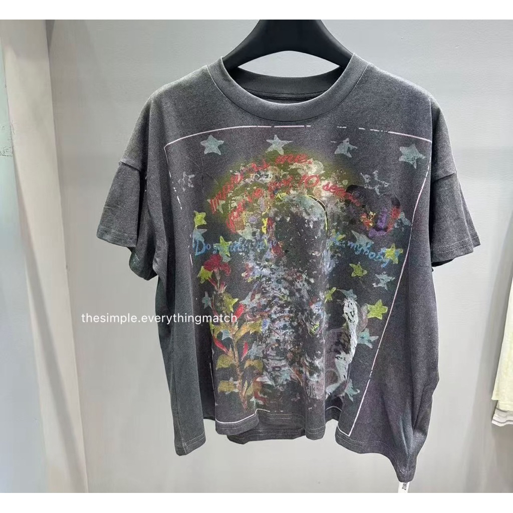 Vintage tee เสื้อยืดผ้าฟอก ใส่วิ่ง ใส่เที่ยว