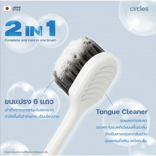 (คุ้มยกเเพ๊ก) หัวแปรงใหญ่ สไตร์ญี่ปุ่น ขนแปรงนุ่มเข้าถึงซอกฟันร่องเหงือกได้ดี ขจัดคราบฟันอย่างทั่วถึง Pack 3 (คละสี)