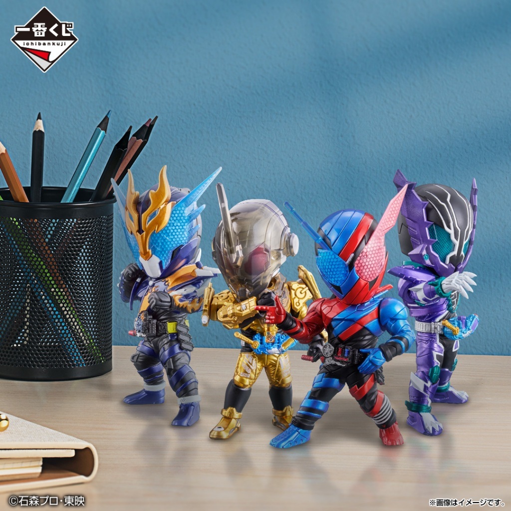 [พร้อมส่ง] ครบ 4 ตัว BLISTERED MUSEUM Kamen Rider Build
