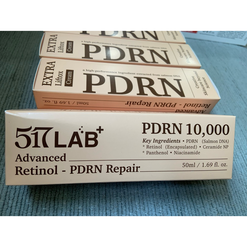 แท้ 💯517 LAB RETINOL PDRN REPAIR 50 มล. ครีมมอยเจอร์ไรเซอร์ บำรุงผิวหน้า