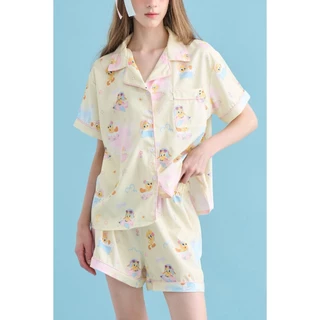 New!! ชุดนอน 47th Collection 'Hello, Tweety! 🐥✨' สี Butter Yellow